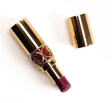 YSL Forbidden Burgundy (12) Rouge Volupte Review